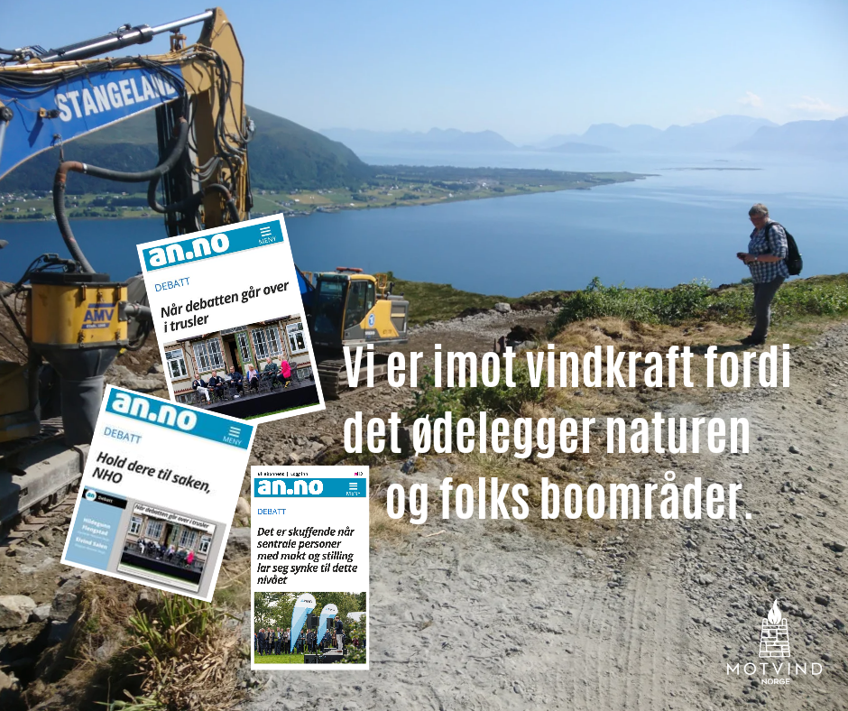 Vi er imot vindkraft fordi, 15.09.22