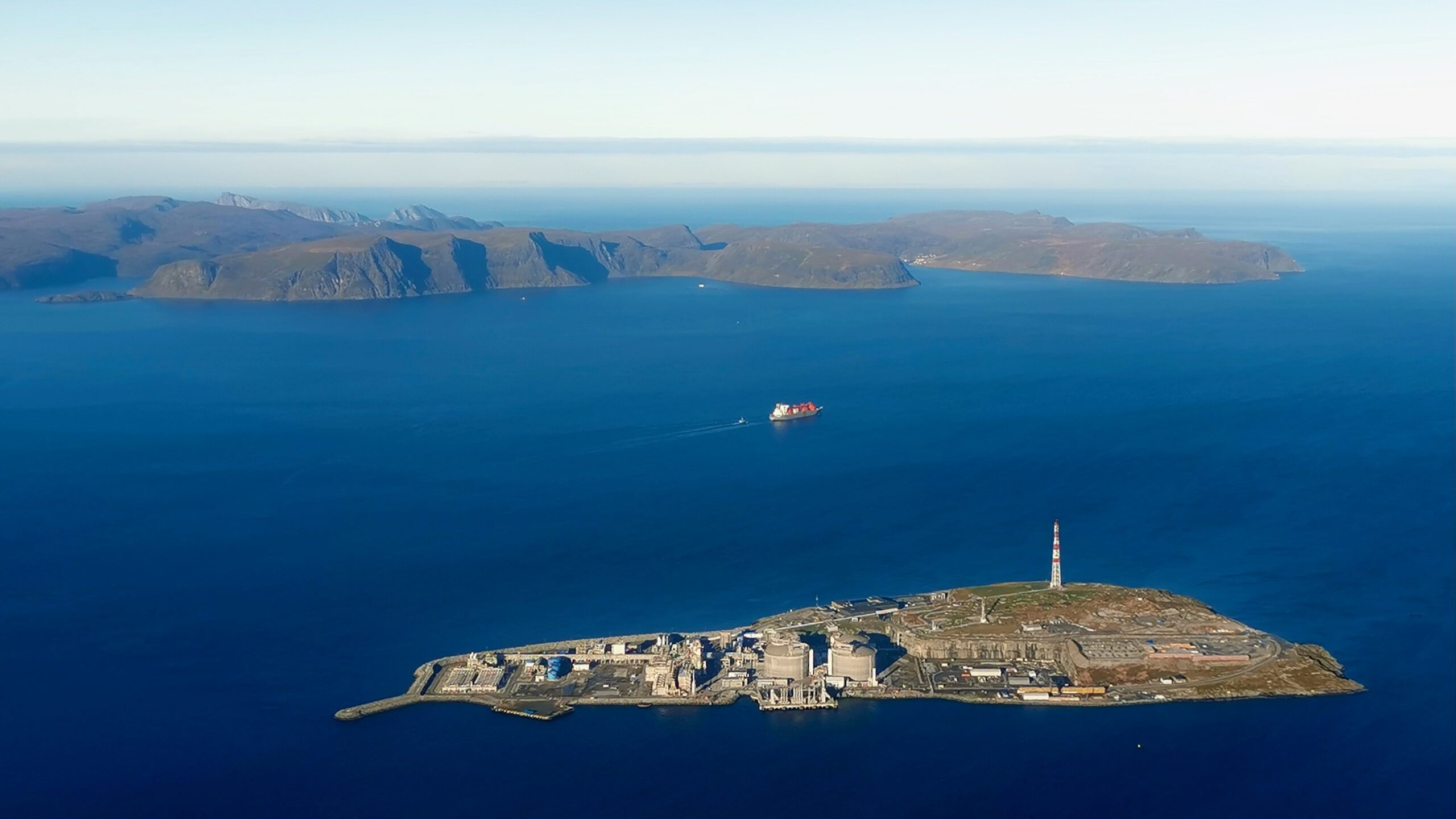 Melkøya 11b red BS Melkøya, LNG, Elektrifisering, LNG-skip, LNG-anlegg, Hammerfest, Finnmark, Nord